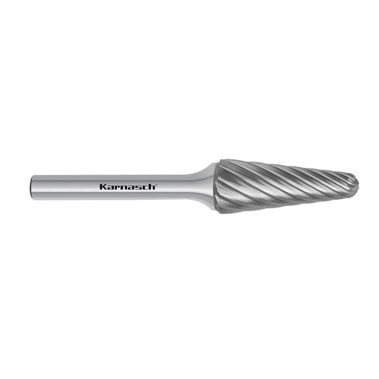 Tungsten carbide burr uncoated KEL/HP-9 d1= 10 / l2= 30 / d2= 6 / l1= 65mm