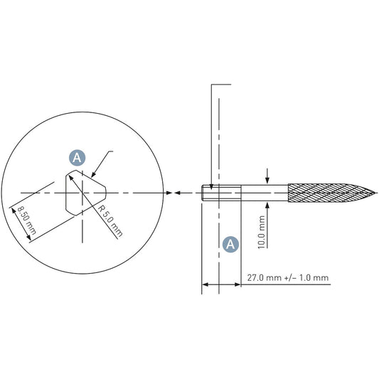 Burr Tire Repair 12,0x55x10x110 HP-3