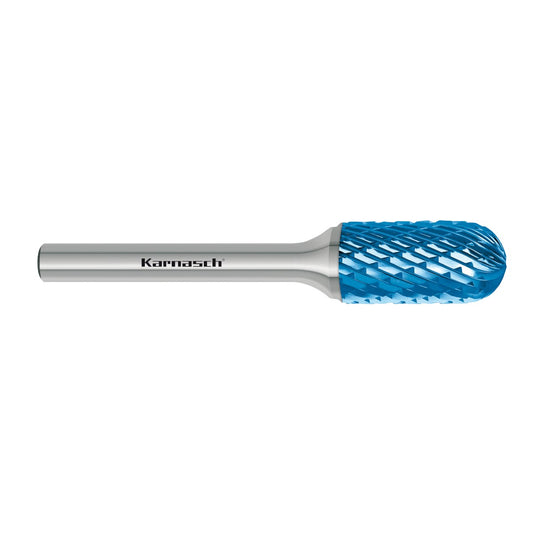 Tungsten carbide burr Blue-Tec coated WRC / HP-3 d1= 2,5 / l2= 11 / d2= 3 / l1= 38mm BESTSELLER
