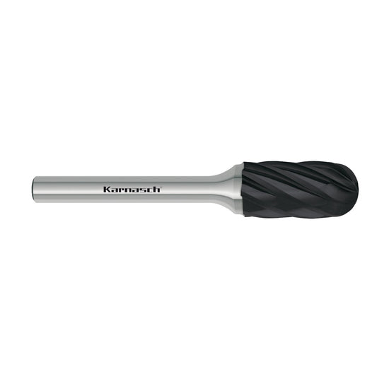 Tungsten carbide burr Black-Tec coated WRC/ HP-7 d1=6 / l2=12,7 / d2=3 / l1=44mm