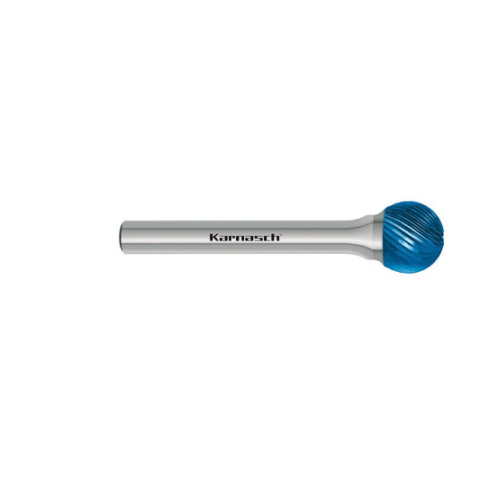 Tungsten carbide burr Blue-Tec coated KUD/ HP-5 d1=2 / l2=1,8/ d2=3 / l1=38mm