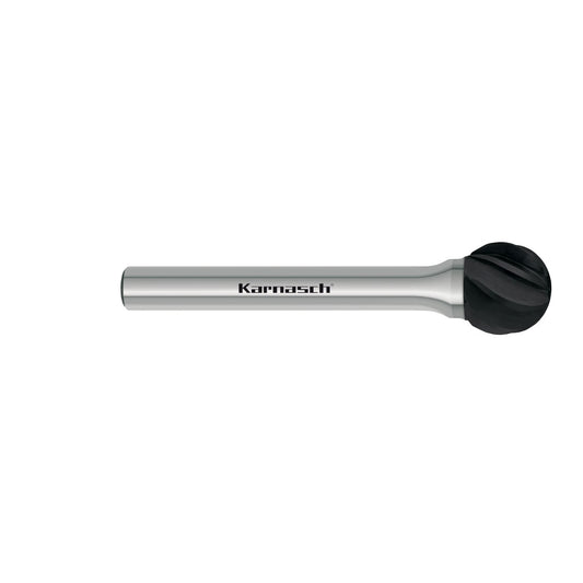Tungsten carbide burr Black-Tec coated KUD/ HP-7 d1=10 / l2=8,0 / d2=6 / l1=54mm