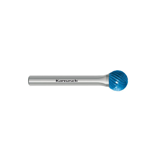 Tungsten carbide burr Blue-Tec coated KUD/ HP-1 d1=3 / l2=2,5 / d2=3 / l1=38mm