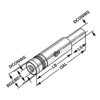 Hydraulic expansion chuck 20 - 16 - 100