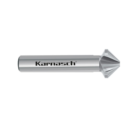 Countersink 100Â°UNEQUAL PITCH, HSS-XE 3-flat-shank, DIN 335 d=6,3mm