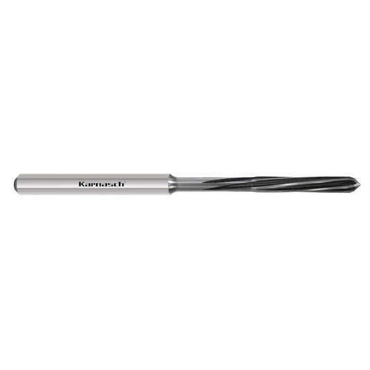 Solid carbide Micro-grain high speed reamer HPC d= 2,01+0,004/ L3=21/ Z=4 shank HA left hand spiral flutet - right-handed