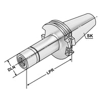 KPS-Collet chuck SK 30 - 4/16 - 60 | KPS 16