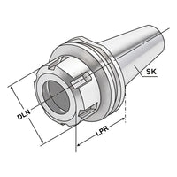 ER-Collet chuck  SK 30 - 2/20 - 50 | ER 32
