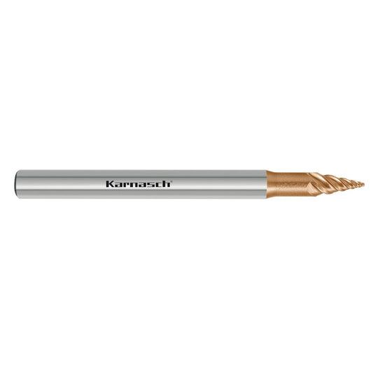 Solid carbide parabola HHC/HSC/HPC- HXC-NanoÂ³ d1=1,0/r1=0,50/d4=2,5/r3=12,5/l3=10,0 mm