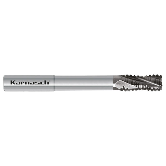 Solid carbide roughing end mill,HXF profil d= 16,0 mm shank HA DVC-X3 HSC/HPC extra long
