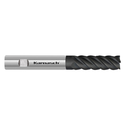 Solid Carbide Valuetool trochoidal end mill with chip breaker, UGT d=16,0 / L2=48/ Z=5 shank HB UFX-3