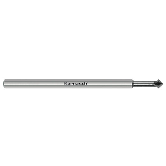 Solid carbide burr remover extra long, 45Â° forward and backward d= 5,8 / L3= 15 mm Z= 4 DCA-06
