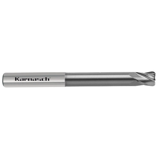 Solid carbide end mill with corner radius d= 8,0 / L3= 30 / r= 1,0 mm / Z= 4 DCC 0318  -  Graphite