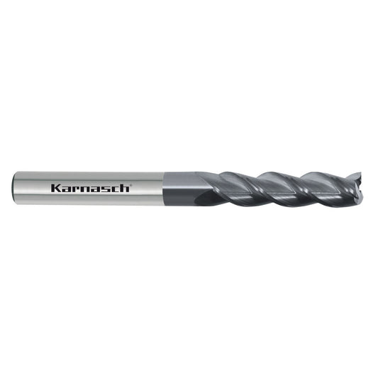 Solid carbide roughing end mill, straight front with corner chamfer / DCC 0318 - Graphite d= 12,0 / f= 0,05 / L2= 45 / L3= without / Z=4