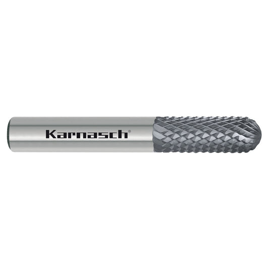 Solid carbide roughing end mill, HSC Graphite d= 10,0 / r = 5,0 / L1= 72 / L3= without / DCA 06