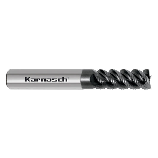 Solid carbide end mill, for exotic materials   internal/external roughing   d= 10,0 / L3= 30  shank HA  INOX - F ²