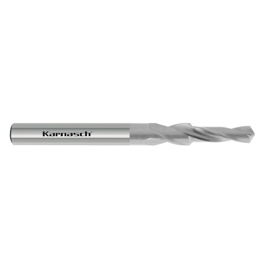 HSS-XE stub jobber drill DIN 1897, 90° For tapping holes countersink M4