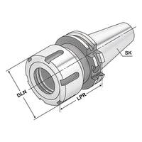 OZ-Collet chuck  SK 40 - 2/25 - 70 | OZ 25