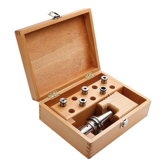 Hydraulic expansion chuck SK 40-20-82 DIN 69871 AD/B in wooden box