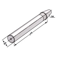 Test arbor  BT 40 - 40 - 300