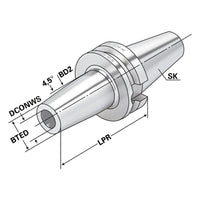 Shrink chuck 4,5° BT 40 - 06 - 90