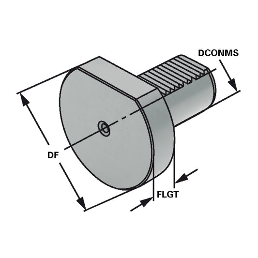 Protection steel plug - form Z2 Z2 - 40 x 20