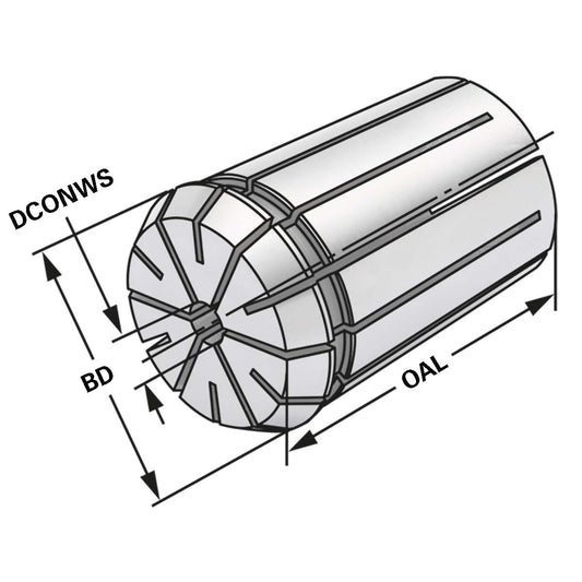 OZ-Precision collet OZ16 | 415EP | < 5µm |  Ø 11 - 10,5