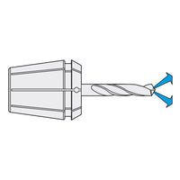 ER-Collet with seal for IC ER16 | 426EA | < 15 µm | Ø 3