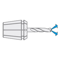 Tapping collets ER for IC ER20 | 428GA | < 15µm |  6 x 4,9
