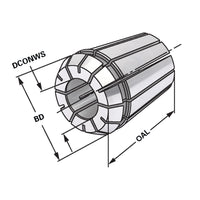 ER-Precision collet ER25 | 430EP | < 5µm | Ø 15 - 14