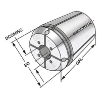 ER-Collet with cooling channel holes ER32 | 470EC | < 15µm | Ø 10