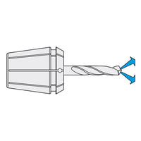 ER-Collet with seal for IC ER32 | 470EH | < 15µm | Ø 3