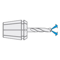 ER-Collet with seal for IC ER32 | 470EH | < 15µm | Ø 15