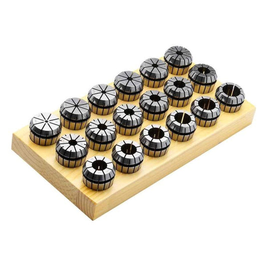 Precision collet set | radial run-out of < 3 µm ER 32 | 470 EPP | 15-part kit