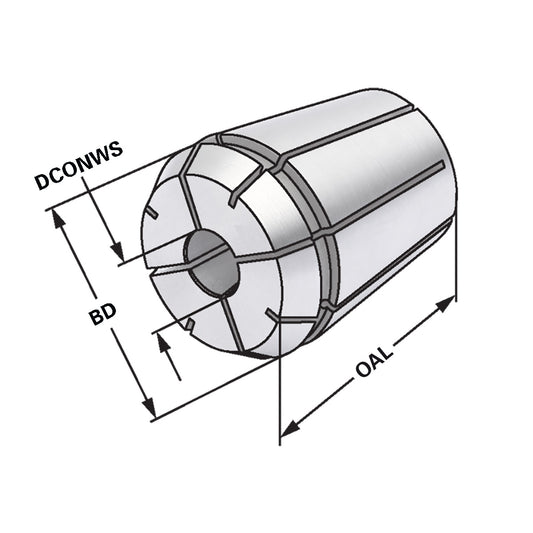 Tapping collets ER ER32 | 470G | < 15µm | 9 x 7