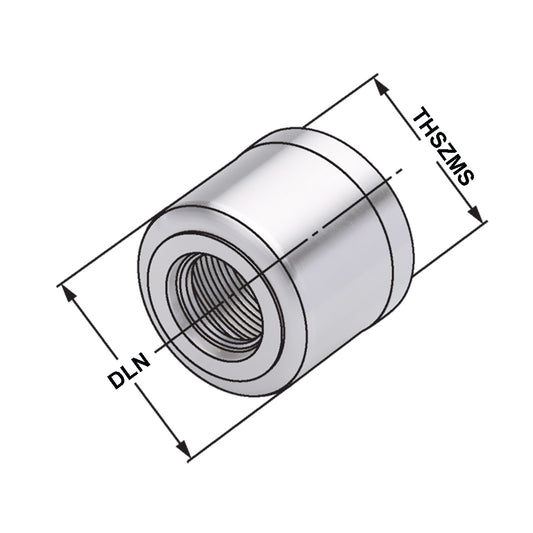 Clamping nut KPS 10