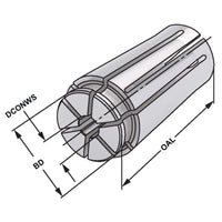 KPS-Precision collet sealed KPS 16 | < 5µm | Ø 6,0