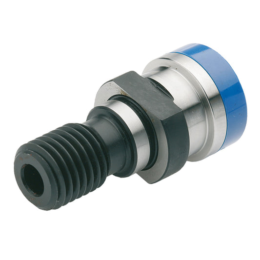 Pull studs DIN 2080 with Ott-groove | M24 | with internal thread and drill through