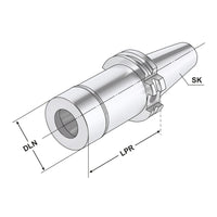ER-Precision collet chuck SK 50 - 2/20 - 125 | ER 32