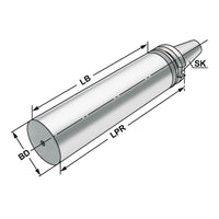 Boring bar blank BT 50 - 97 - 315