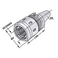 Milling Chuck BT 50 - 25 - 95