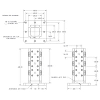4-face Tombstone 96mm - RockLock