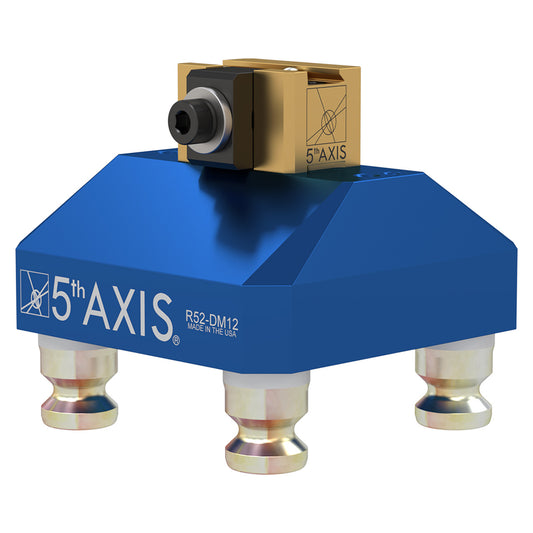 Dovetail clamping device - metric DM12 - 75mm x 75mm x 51mm