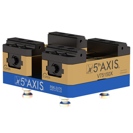 Self-Centering Vise - Set 2V75100X 150mm x 177mm x 78mm