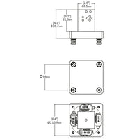 Replacement 4-Sided Mini Tombstone for D115