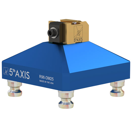 Dovetail clamping device DM25 - 126mm x 126mm x 75mm