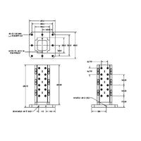 4-face Tombstone 96mm - RockLock