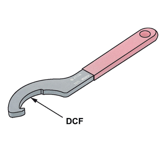 Wrench for clamping nuts HKS25 and HKS32