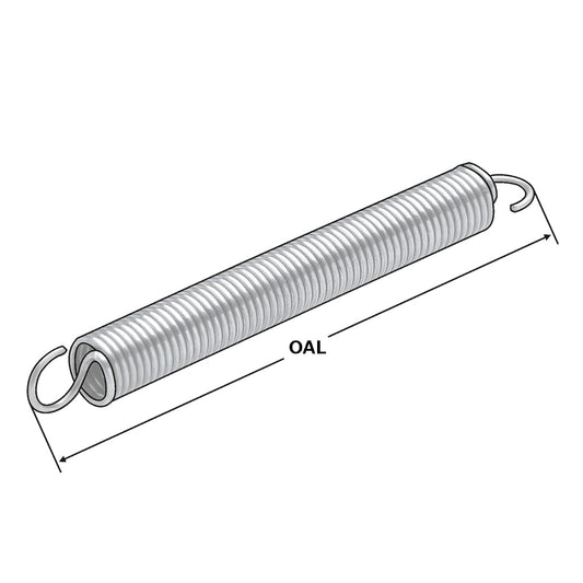 Springs for edgefinder Ø4,6mm x 40mm mech. 10-84-10 and 10-84-10/4
