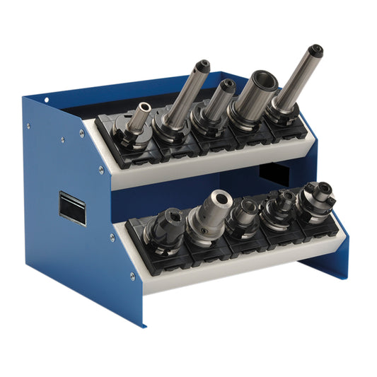 Bench stand for CNC toolholders - 2 magazines 425 x 375 x 300 - for E1, E2 and E3
